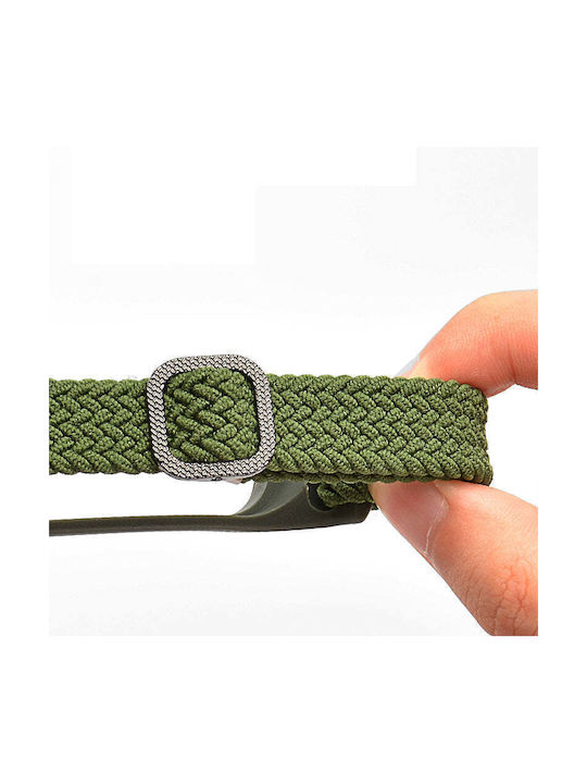 Hurtel Fabric Curea Tesatura Roșu (Mi Smart Band 5/Mi Smart Band 6)