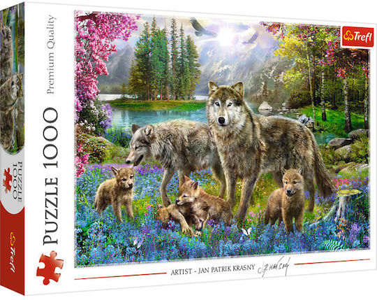 Lupine Family Puzzle 2D 1000buc