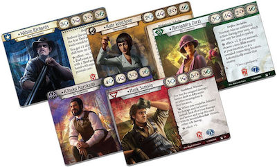 Fantasy Flight Extensie Joc Feast of Hemlock Vale Investigator pentru 1-2 Jucători 14+ Ani