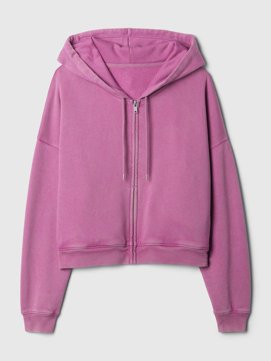 GAP Vintage Soft Женска Суичър яке Худи Orchid Purple