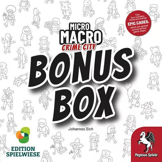 Game Expansion Micromacro: Crime City-bonus Box 12+ Years Old (EN) Pegasus Spiele