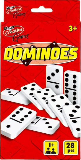 Board Game Ντόμινο for 1+ Players 3+ Years Old (RO) Mega Creative