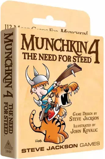 Game Expansion Munchkin 4 10+ Years Old (EN) Steve Jackson Games