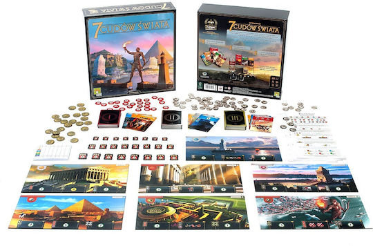 Board Game 7 Wonders 2020 (PL) for 3-7 Players 12+ Years Old (PL) Rebel Games