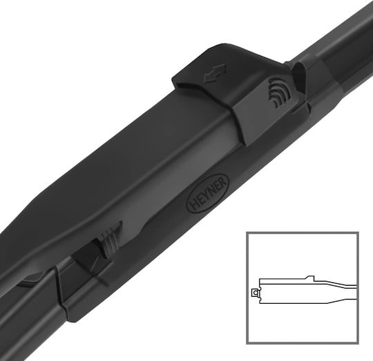 Heyner Windshield Wiper Set Mercedes-benz B-class W245 April 2005 April 2011 Hybrid