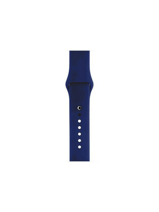 Mercury Armband Silikon Marineblau (Apple Watch 38/40/41/42mm)