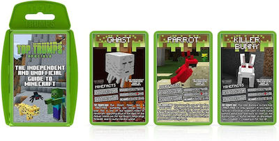 Winning Moves Joc de Masă Top Trumps Specials - The Independent and Unofficial Guide To Minecraft pentru 2+ Jucători 6+ Ani