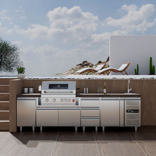 Thermogatz SEMI-PROF TGH-BI-M61 Gas Grill with 4 pcs 17.5kW