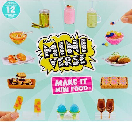 MGA Entertainment Miniverse Food - Make It Mini Cafe Make it Mini Food Café Series 3 (Διάφορα Σχέδια)