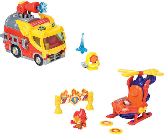 436760 Superthings Mikro-Kreaturen Abenteuer 4: Feuerwehr Für Kinder ab 3 Jahren