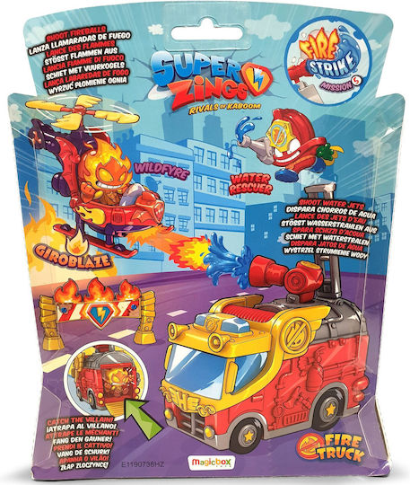 436760 Superthings Mikro-Kreaturen Abenteuer 4: Feuerwehr Für Kinder ab 3 Jahren