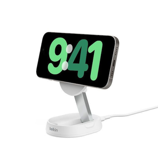 Belkin Wireless Charger Qi2 15W Whites (BOOST Charge Pro Qi2)