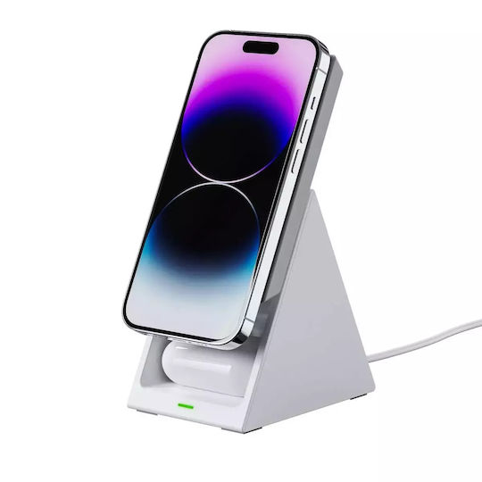 Choetech Suport de Încărcare 15W în culoarea Alb