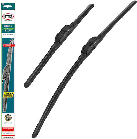 Heyner Wiper Blade Set Suitable Vw Caddy Iii Van 2kb March 2004 October 2006 Hybrid