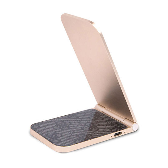 Guess Incarcator Wireless (Qi Pad) 15W Negru (GUDCFAL4PEGK)