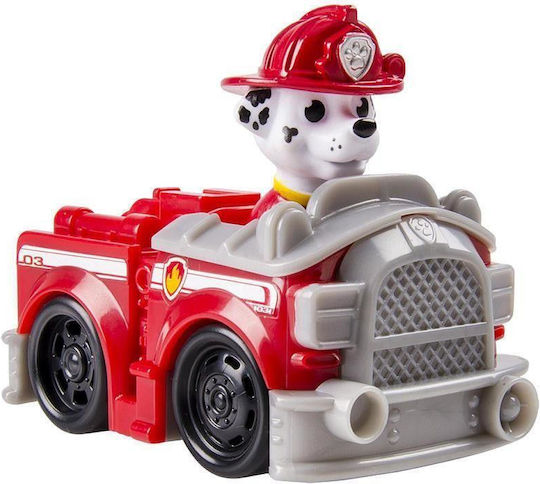 Spin Master Παιχνίδι Μινιατούρα Paw Patrol Rescue Race Marshall για 3+ Ετών