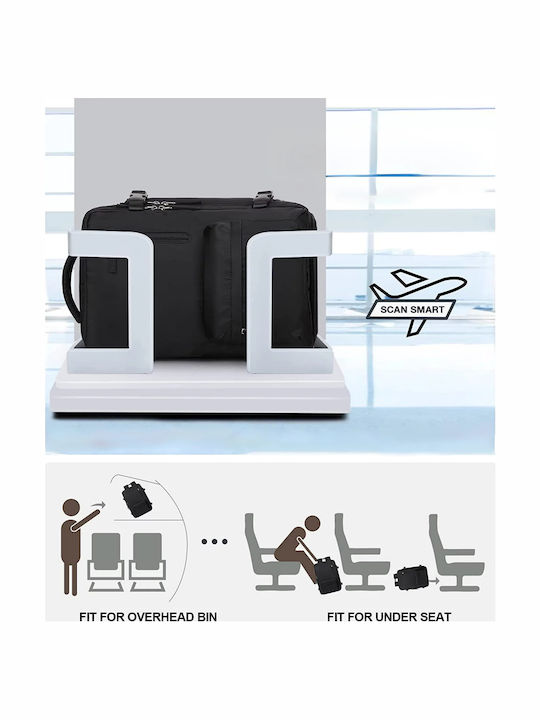 Quasar Backpack Αδιάβροχο 23lt Μαύρο
