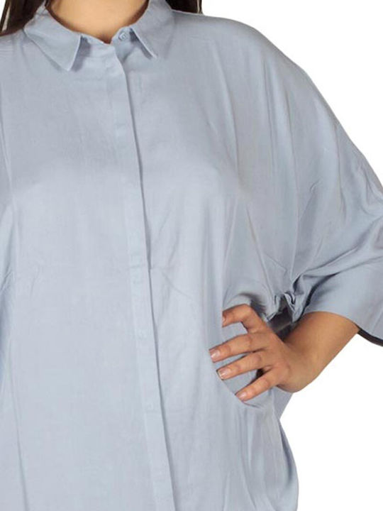 Women's Blouse Light Blue