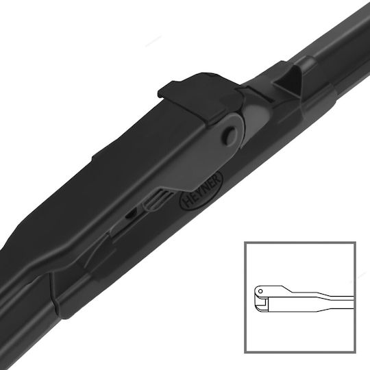 Heyner Scheibenwischer-Set passend für Audi A4 Cabriolet B6 8h7 Dezember 2003 Dezember 2005 Hybrid