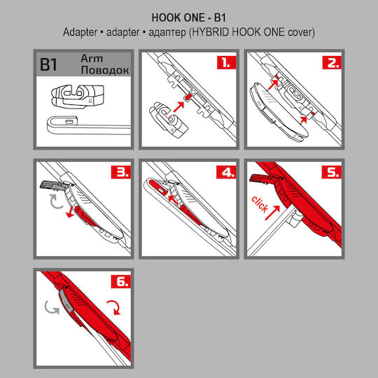 Heyner Windshield Wiper Set Bmw X5 E53 May 2000 October 2006 Hybrid