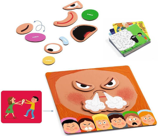 Djeco Παιχνίδι Εκμάθησης Συναισθημάτων Educational Game Knowledge for 4+ years old Years Old