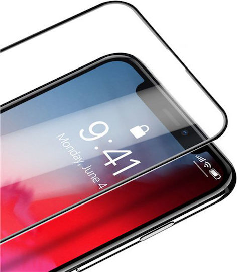 Dux Ducis Full Face Tempered Glass Μαύρο (Redmi Note 12S)