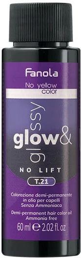 Fanola Glow and Glossy Toner Without Ammonia T.21