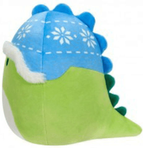 Jazwares Plush Squishmallows Christmas Danny The Dinosaur For 3+ Years 13 cm