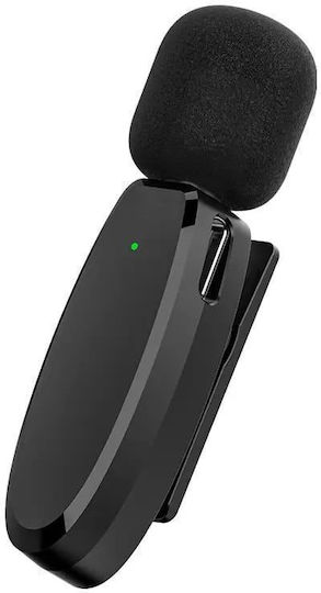 Ulanzi A020GBB1 Wireless Microphone Πέτου, Clip On for Vocals