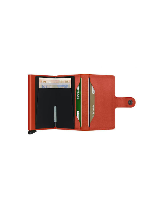 Miniwallet Original Ανδρικό Πορτοφόλι με RFID Πορτοκαλί