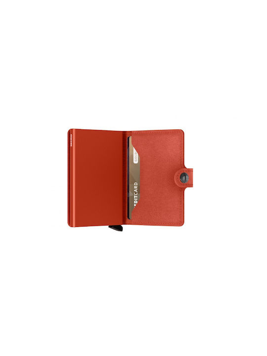Miniwallet Original Ανδρικό Πορτοφόλι με RFID Πορτοκαλί