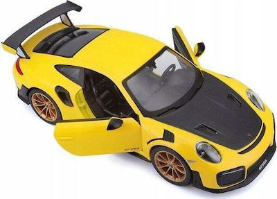 Model de metal Porsche 911 Gt2 Rs galben 1:24