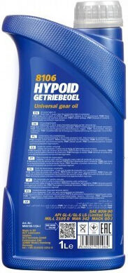Mannol Ulei Hipoid Lichid De Transmisie Automată Pentru Diferențial 80W-90 1L