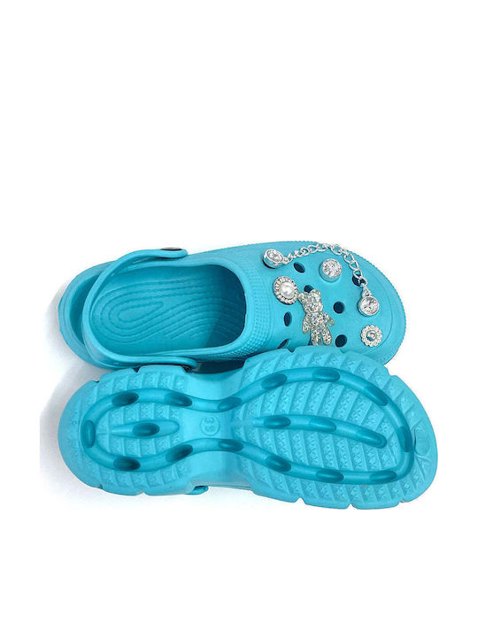 Women's Double-Sole Slippers with Detachable Decorations Us-58878