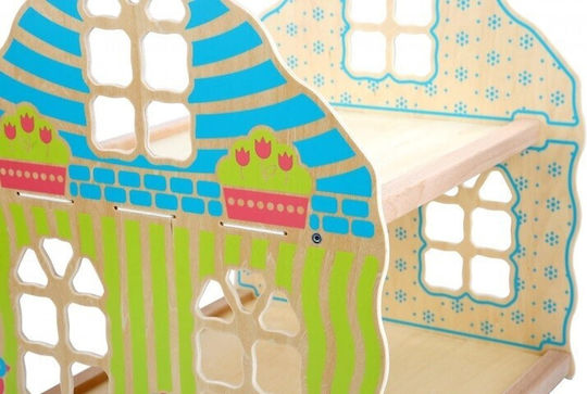 Lucy & Leo Wooden Dollhouse