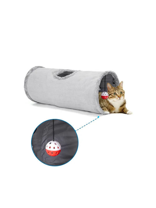 Suede Cylindrical Cat Tunnel 25*60cm
