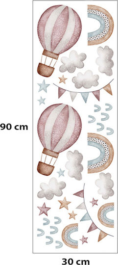 Sipo Детска стикерна за стена Стена 64x86бр