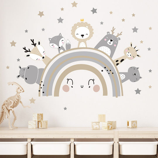 Sipo Kinder Wandsticker Wand 51x77cm