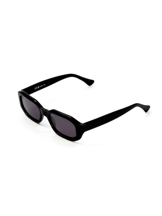 Meller Women's Sunglasses with Black Plastic Frame and Black Polarized Lens SS-A-TUTCAR