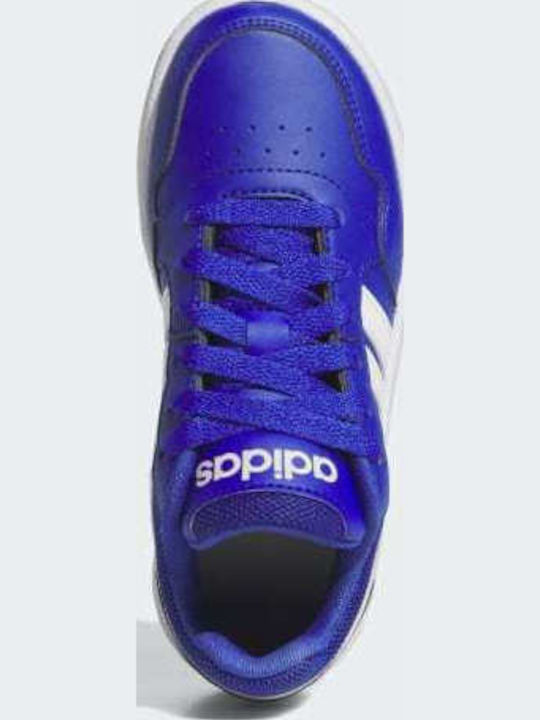 Hoops Hoops Kids Sports Shoes Tennis with Laces Royal Blue / Cloud White / Orbit Grey