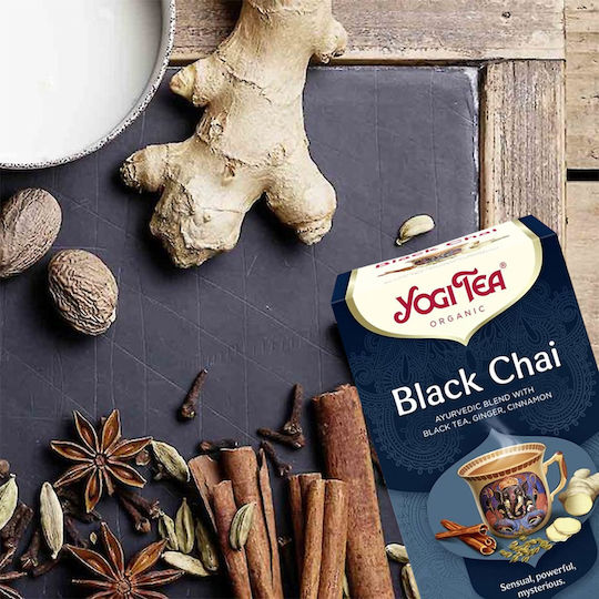 Yogi Tea Μαύρο Τσάι Βιολογικό Προϊόν 17 Φακελάκια 30gr