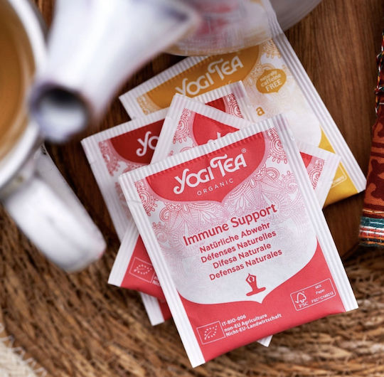 Yogi Tea Πράσινο Τσάι Finest Selection 18 Φακελάκια 34.6gr
