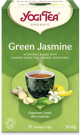 Yogi Tea Зелен Чай Органичен Jasmine 17 Bags