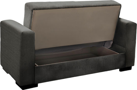 Vox Cu două locuri Canapea Pat cu Spațiu de Depozitare Light Anthracite 155x85x83cm.