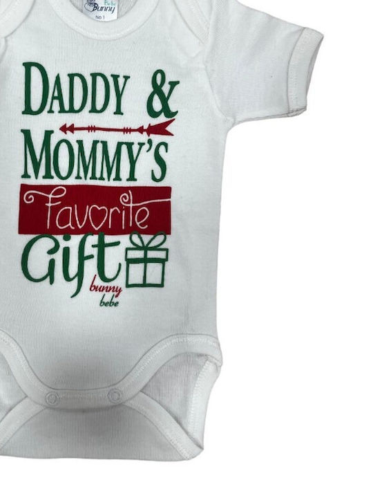 Pretty Baby Baby Bodysuit Short-Sleeved White