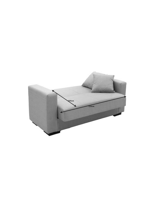 Vox Canapea Cu Două Locuri Pat Cu Spațiu De Depozitare Crem 155x85x83cm