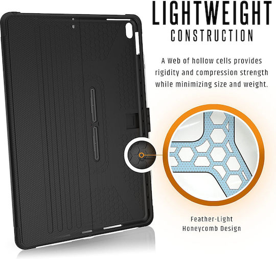 UAG Folio Metropolis Se Flip Cover Durable Burgundy for iPad Air 2013 9.7" / iPad Air 11" 2024/2025/2026