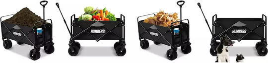 Dump Cart & Foldable Garden Cart Four-wheel 100lt