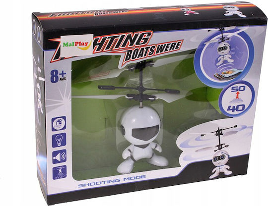 Malplay Flying Robot Interactive Toy Usb Rechargeable