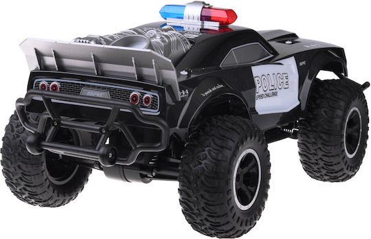 Large Police Monster Truck Controlled Car Remote Control Lighting Rc0626